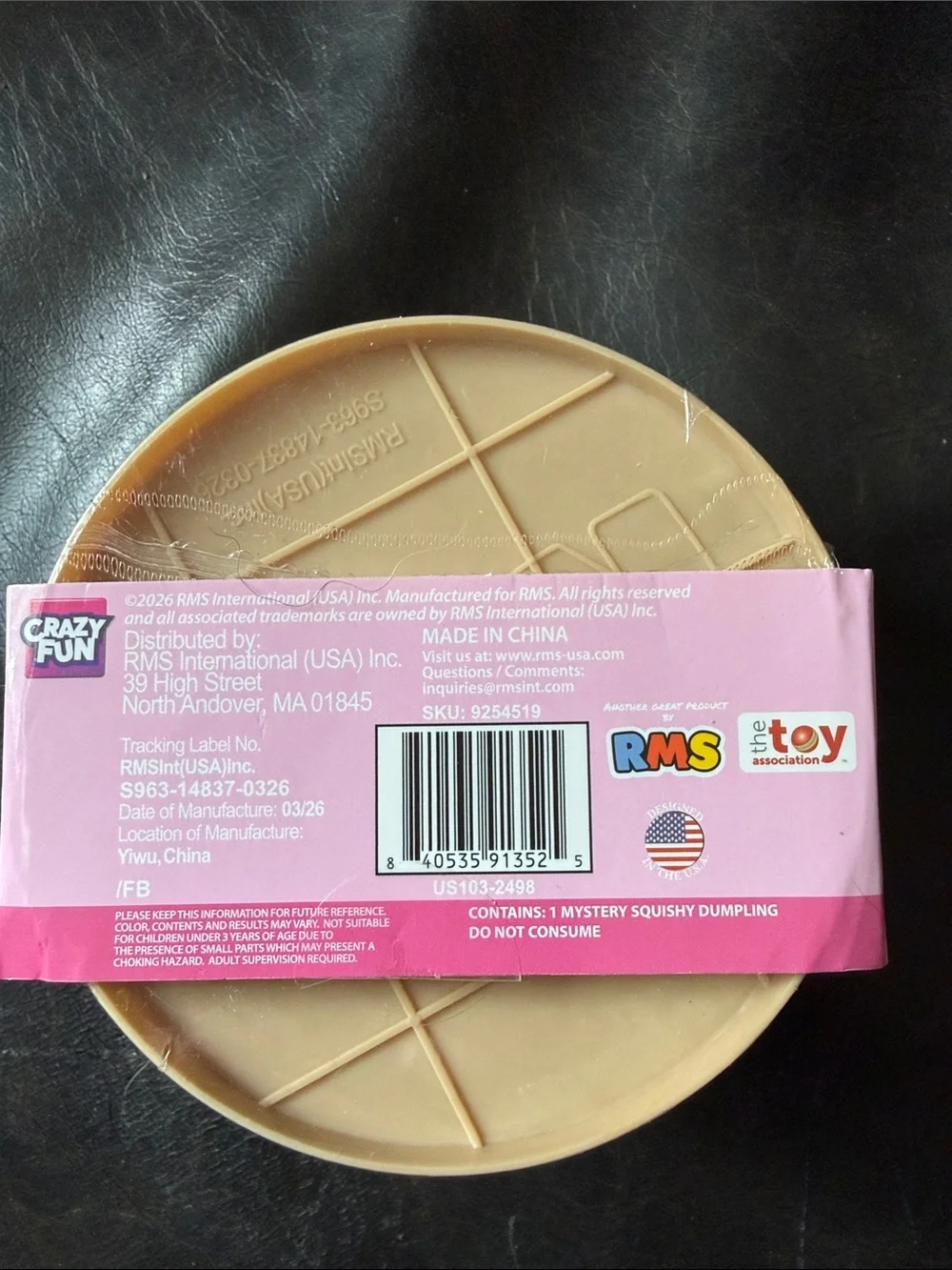 New RMS Authentic Mystery Dumpling Pork Bun Edition - Pink Packaging